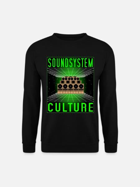 Soundsystem Culture Space - Unisex Sweatshirt - black