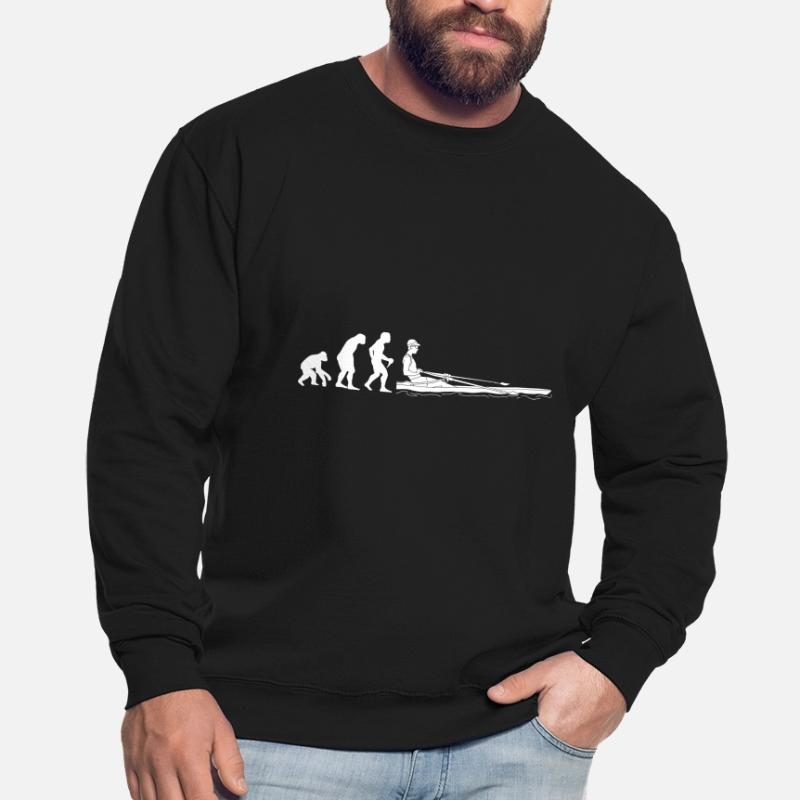 Evolution rowing development of rowing Unisex Sweatshirt