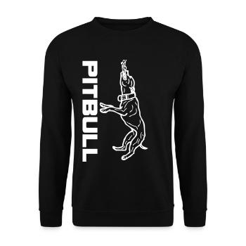 hangingpit_01 - Sweat-shirt Unisexe - noir - Devant - Alina (178cm) & Michal (187cm)