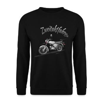S51 cavaliers à deux temps - Sweat-shirt Unisexe - noir - Devant - Alina (178cm) & Michal (187cm)