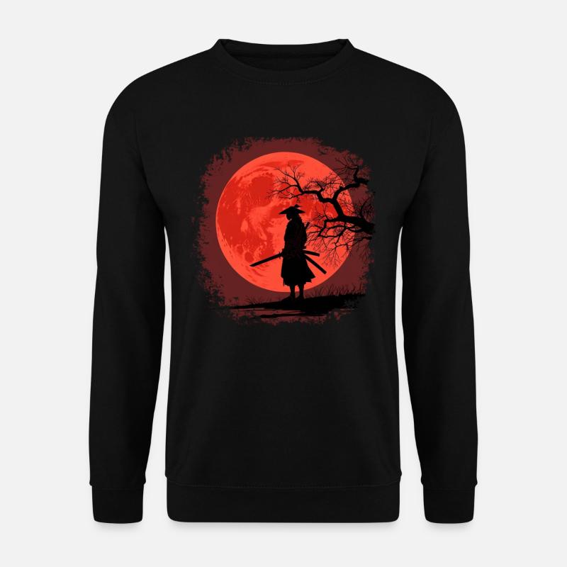 Samurai - Unisex Pullover - Schwarz