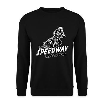 Speedway Racing - Unisex Pullover - Schwarz - Vorne - Alina (178cm) & Michal (187cm)