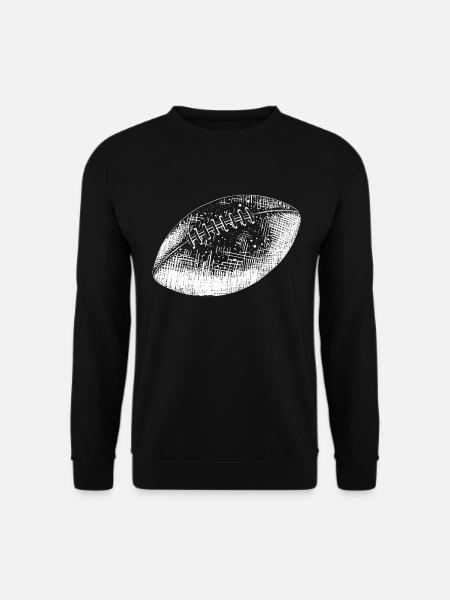 American Football Sport Fan Geschenkidee - Unisex Pullover - Schwarz