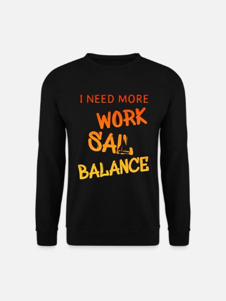 Segler, Segelboot, Sailer, Sailing - Unisex Pullover - Schwarz