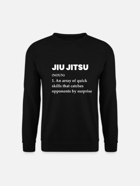 Jiu Jitsu BJJ Kampfkunst Geschenk - Unisex Pullover - Schwarz
