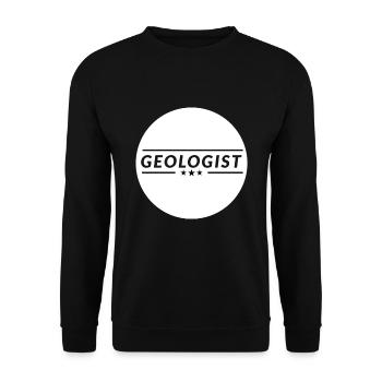 Cadeau de géologue géologue collection Rock - Sweat-shirt Unisexe - noir - Devant - Alina (178cm) & Michal (187cm)
