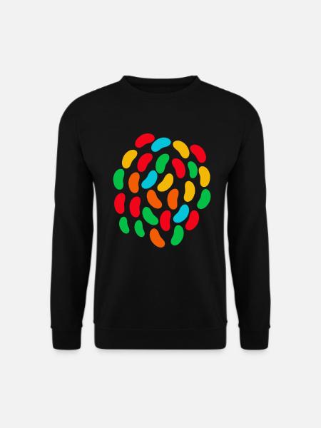 Jelly bean boy Candy Lover - Unisex Sweatshirt - black