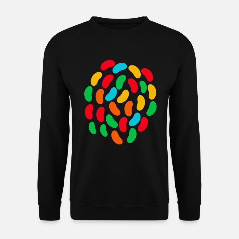 Jelly bean boy Candy Lover - Unisex Sweatshirt - black
