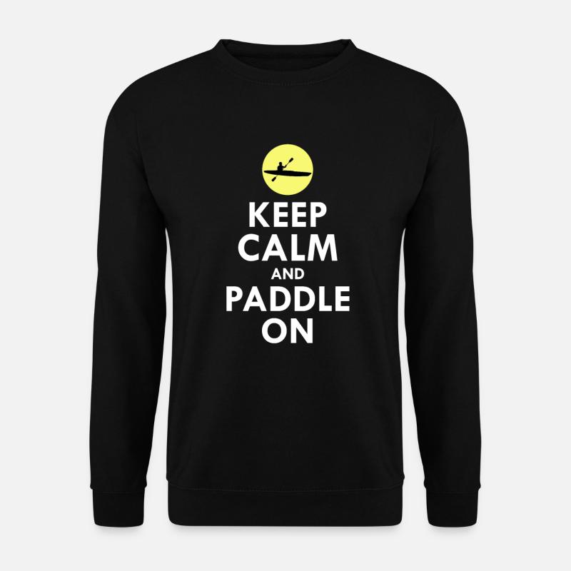 Kajaken - Unisex Pullover - Schwarz