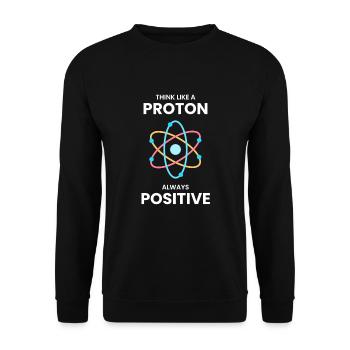 Science - Sweat-shirt Unisexe - noir - Devant - Alina (178cm) & Michal (187cm)