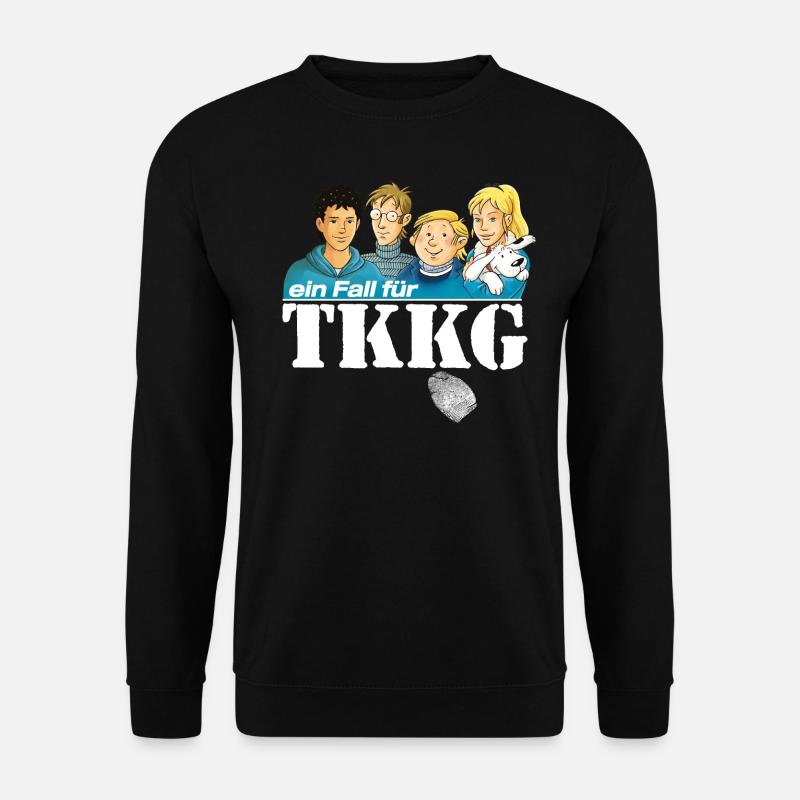 TKKG Ein Fall Für TKKG Mit Fingerabdruck - Unisex Pullover - Schwarz