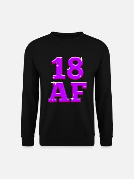 18 ans - Sweat-shirt Unisexe - noir