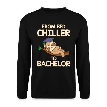 Du refroidisseur de lit au Bachelor 2023 - Sweat-shirt Unisexe - noir - Devant - Alina (178cm) & Michal (187cm)