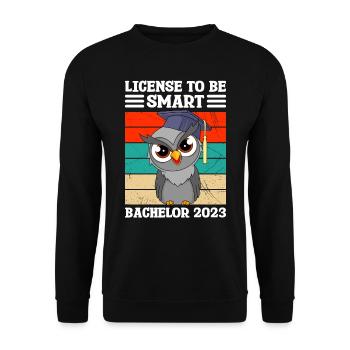 Bachelor 2023 Bachelor Degree - Unisex Sweatshirt - black - Front - Alina (178cm) & Michal (187cm)