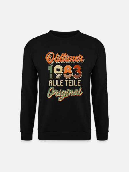 40. Geburtstag 40 Jahre - Unisex Pullover - Schwarz