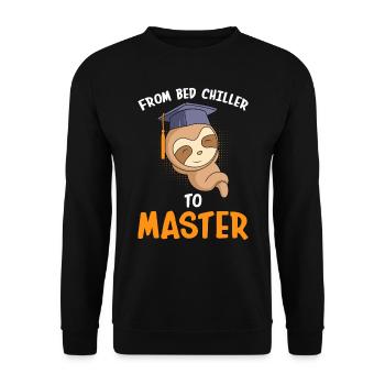 Du refroidisseur de lit au maître 2023 - Sweat-shirt Unisexe - noir - Devant - Alina (178cm) & Michal (187cm)