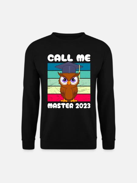 Call me Master 2023 - Unisex Sweatshirt - black