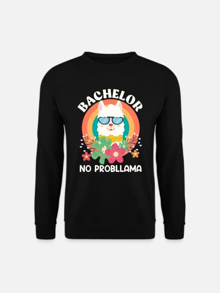 Licence NO Probllama - Sweat-shirt Unisexe - noir