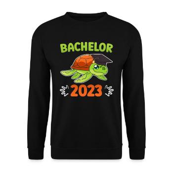 Bachelor's degree 2023 Bachelor - Sweat-shirt Unisexe - noir - Devant - Alina (178cm) & Michal (187cm)