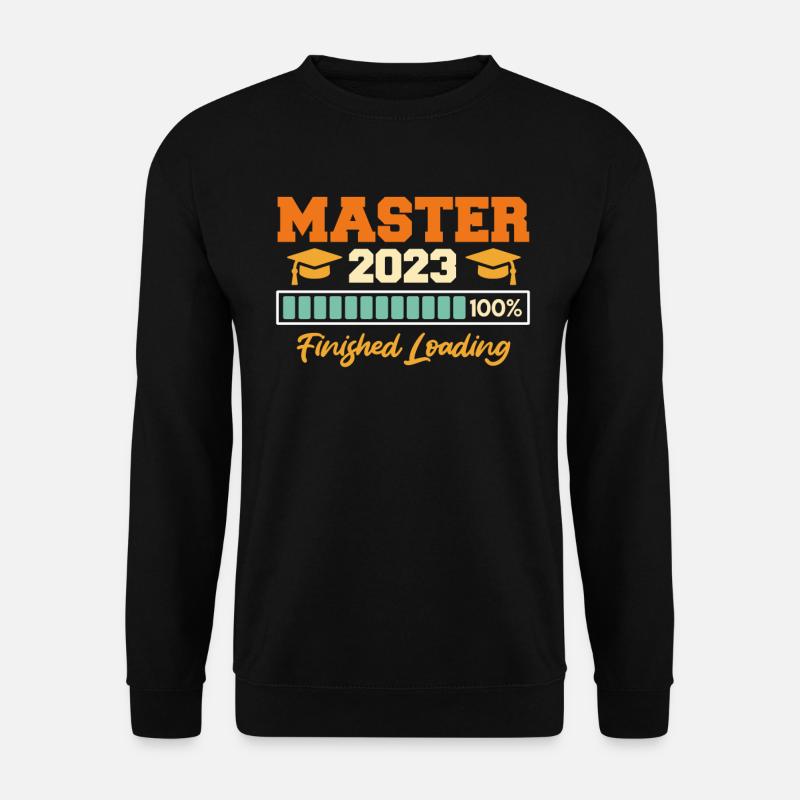 Masterabschluss 2023 Master Abschluss - Unisex Pullover - Schwarz