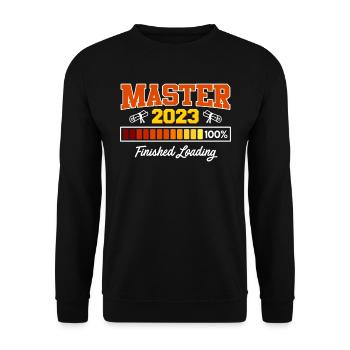 Master 2023 Master - Sweat-shirt Unisexe - noir - Devant - Alina (178cm) & Michal (187cm)