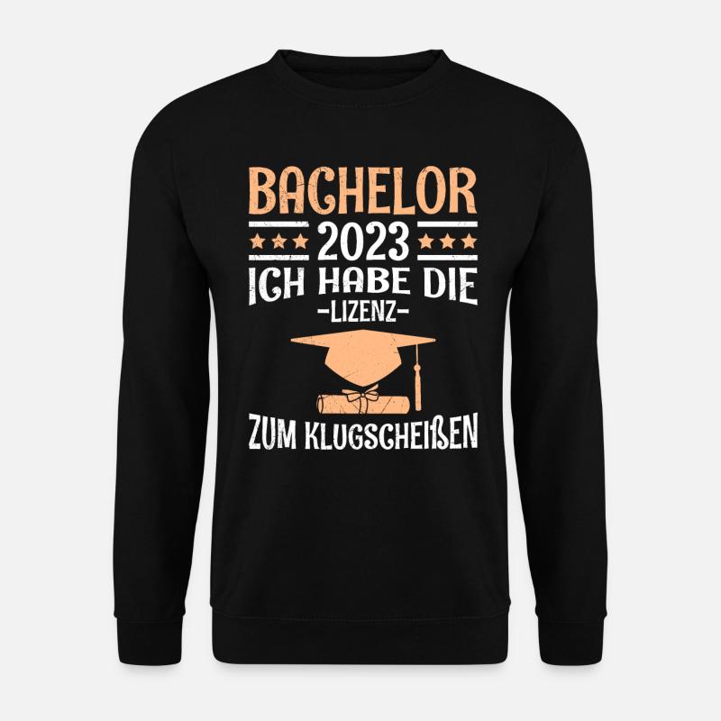 Licence pour baccalauréat. - Sweat-shirt Unisexe - noir