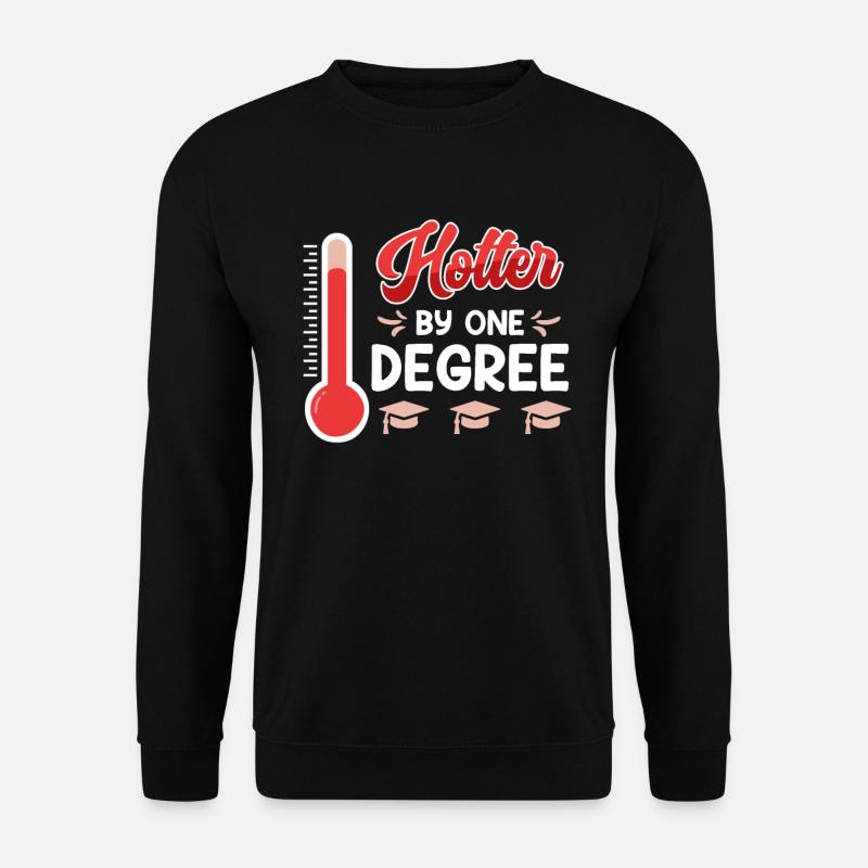 Un Bachelor chaud Master - Sweat-shirt Unisexe - noir