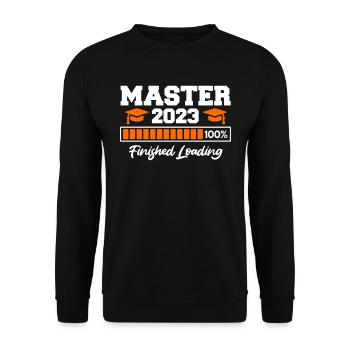 Master 2023 Master - Sweat-shirt Unisexe - noir - Devant - Alina (178cm) & Michal (187cm)