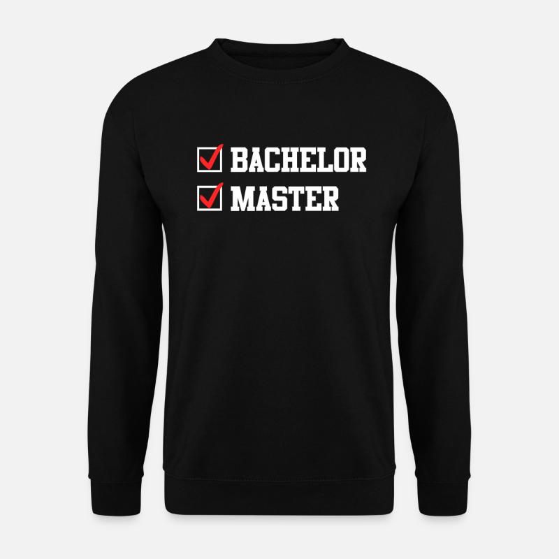 Baccalauréat complété Master - Sweat-shirt Unisexe - noir