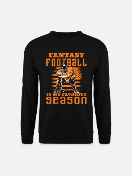 USA Fantasy Football is my favorite Season - Unisex Pullover - Schwarz