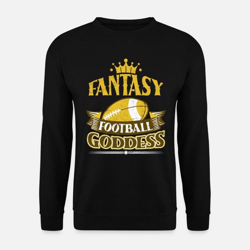 Fantasy Football Déesse Dames - Sweat-shirt Unisexe - noir