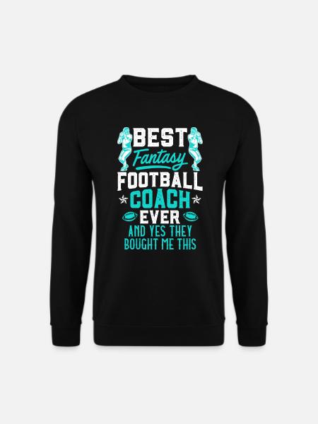 Bester Fantasy Football Coach - Unisex Pullover - Schwarz