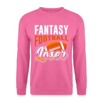 Fantasy football losers - Unisex Sweatshirt - pink - Front