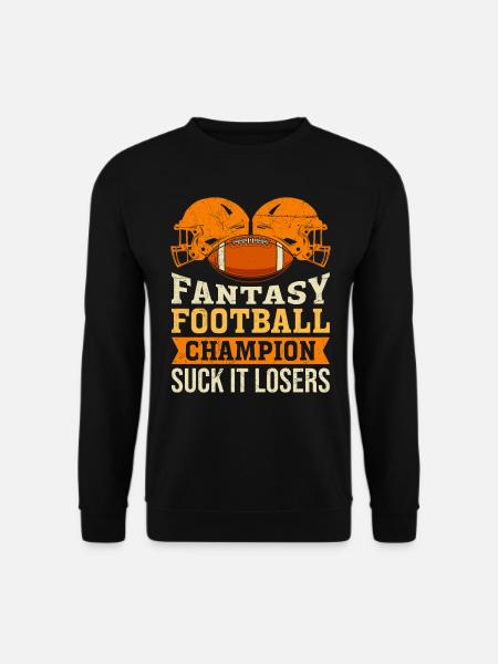 Fantasy Football Champion - Sweat-shirt Unisexe - noir