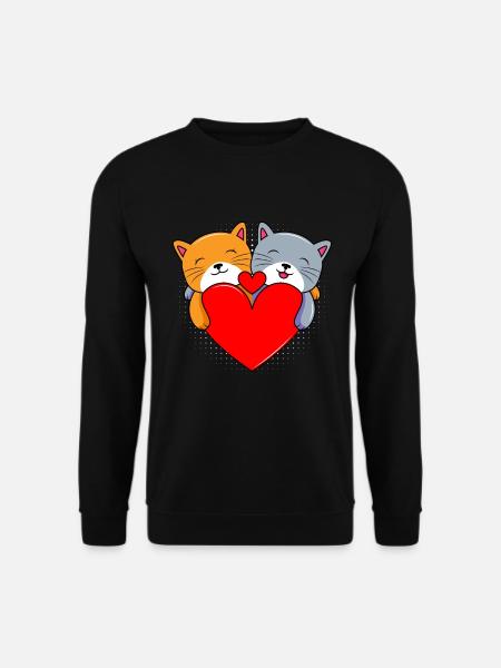 Valentine's Day Dear Valentine - Unisex Sweatshirt - black