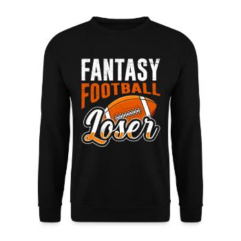 Perdant de football Fantasy - Sweat-shirt Unisexe - noir - Devant - Alina (178cm) & Michal (187cm)