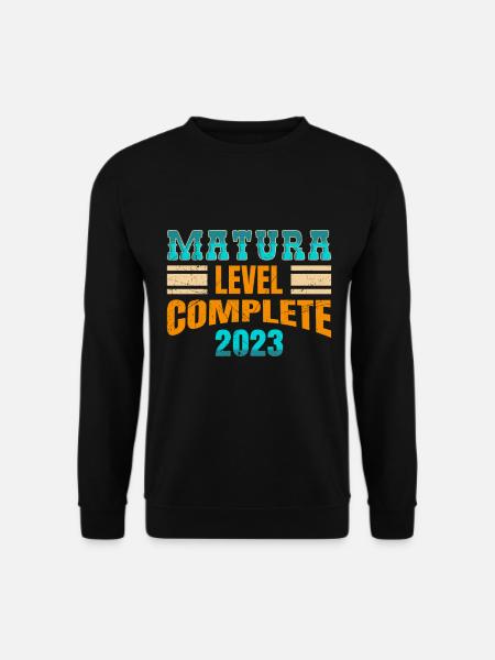 Matura Level complete Matura 2023 - Unisex Pullover - Schwarz