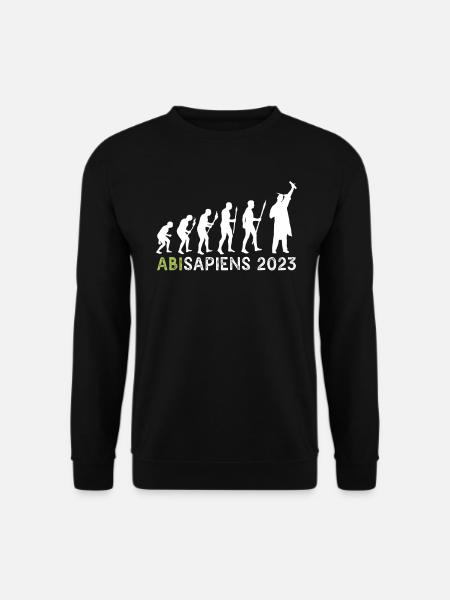 Abitur 2023 Abisapiens Abiturienten - Unisex Pullover - Schwarz