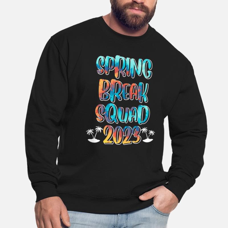 Spring Break Squad Sommerferien Spring Break Unisex Pullover