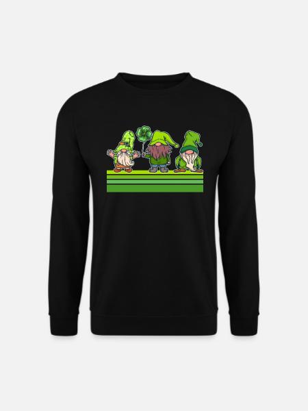 Leprechaun Squad Saint-Patrick - Sweat-shirt Unisexe - noir