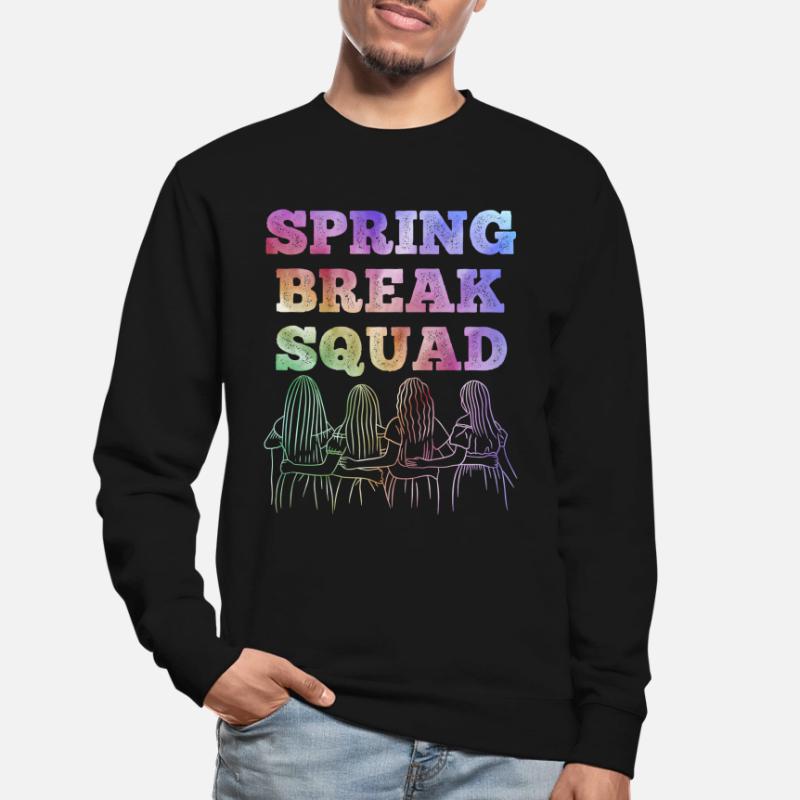 Spring Break Squad Sommerferien Spring Break Unisex Pullover