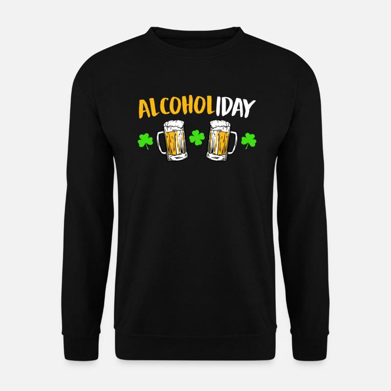 Alcoholiday St. Patrick's Day - Unisex Sweatshirt - black