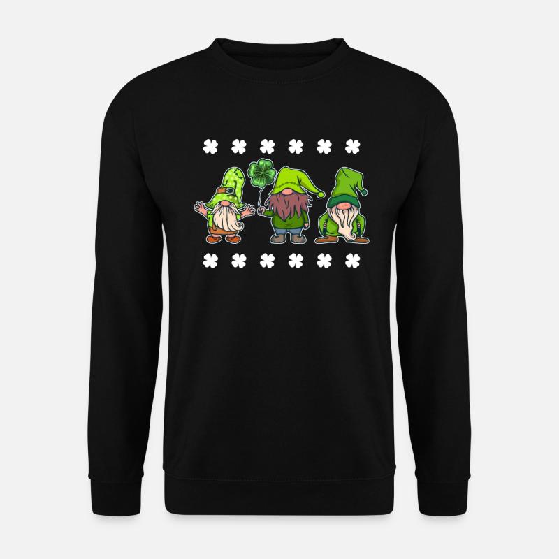 Leprechaun Squad Saint-Patrick - Sweat-shirt Unisexe - noir