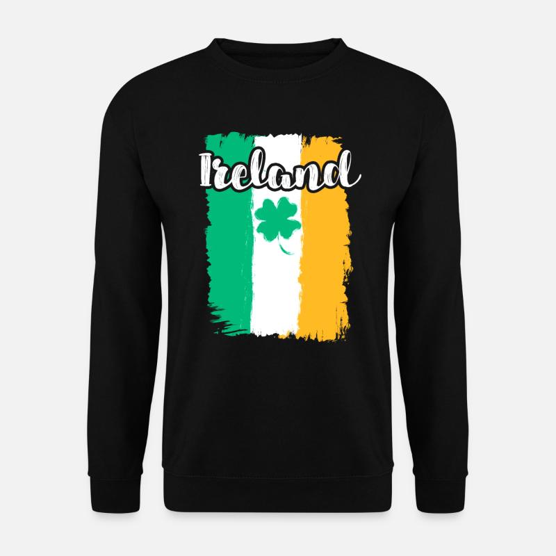 Irlande Trèfle Saint-Patrick - Sweat-shirt Unisexe - noir