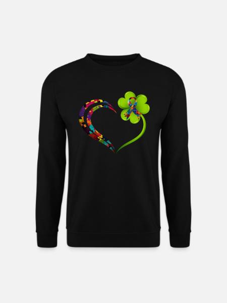 Autistic Diversity Justice Autism - Unisex Sweatshirt - black