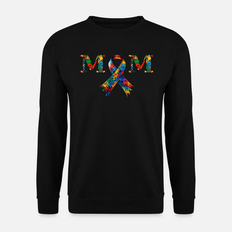 Autism Mother Autism Loop Autistic - Unisex Sweatshirt - black