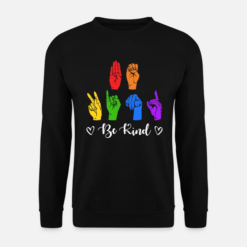 Autism Neurodiversity Kindness - Unisex Sweatshirt - black