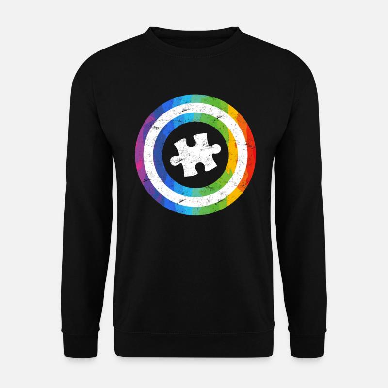Autisme Diversité Conscience autistique - Sweat-shirt Unisexe - noir