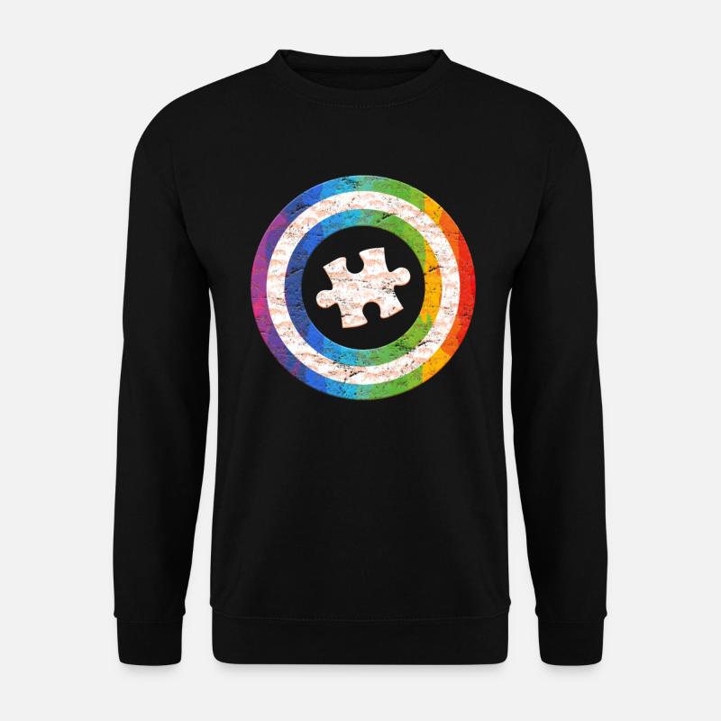 Autisme Diversité Conscience autistique - Sweat-shirt Unisexe - noir
