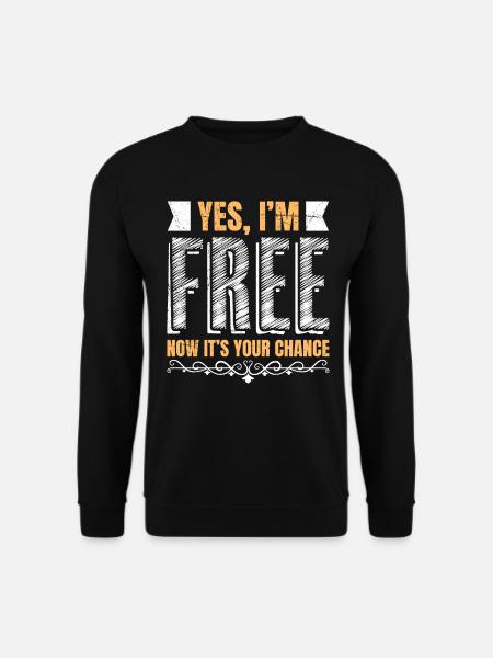 Single - Du kan henvende dig til mig Single kvinde - Unisex sweater - sort